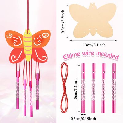Butterfly Wind Chime Set