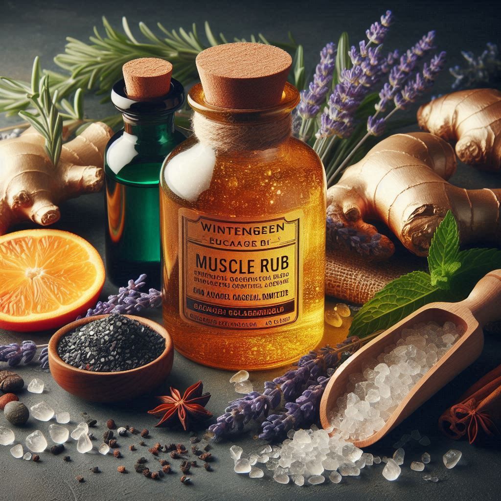 Deep Muscle Comforting Oil