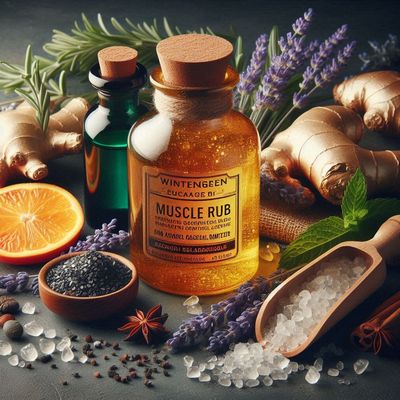 Deep Muscle Comforting Oil