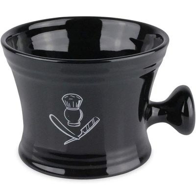 Porcelain Shaving Mug, Apothecary Style