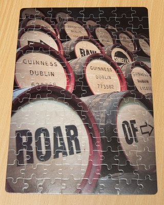 Guinness Barrels Jigsaw
