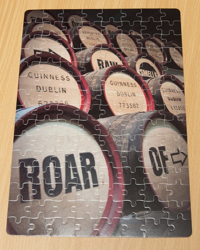 Guinness Barrels Jigsaw