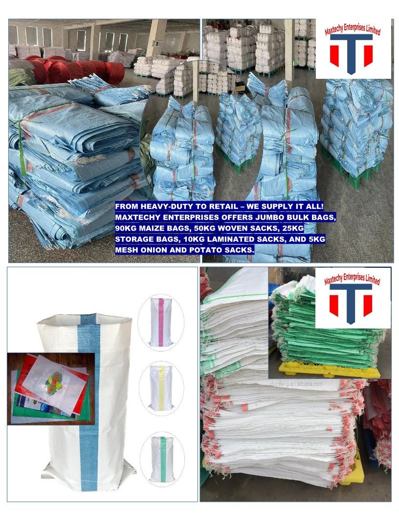 WE HAVE A VARIETY OF CHEMICALS IN STOCK, READY FOR IMMEDIATE DELIVERY. WE ALSO OFFER PACKAGING BAGS RANGING FROM 5KG SACKS TO 1.5-TON JUMBO BAGS, PERFECT FOR BOTH SMALL AND BULK PACKAGING NEEDS.