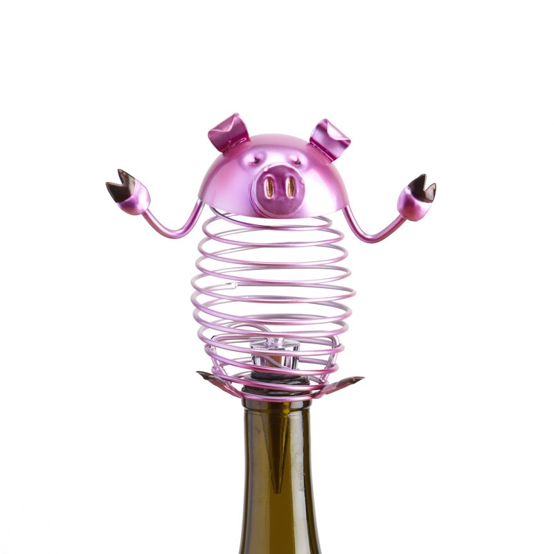 Wine Bottle Stopper - Pig