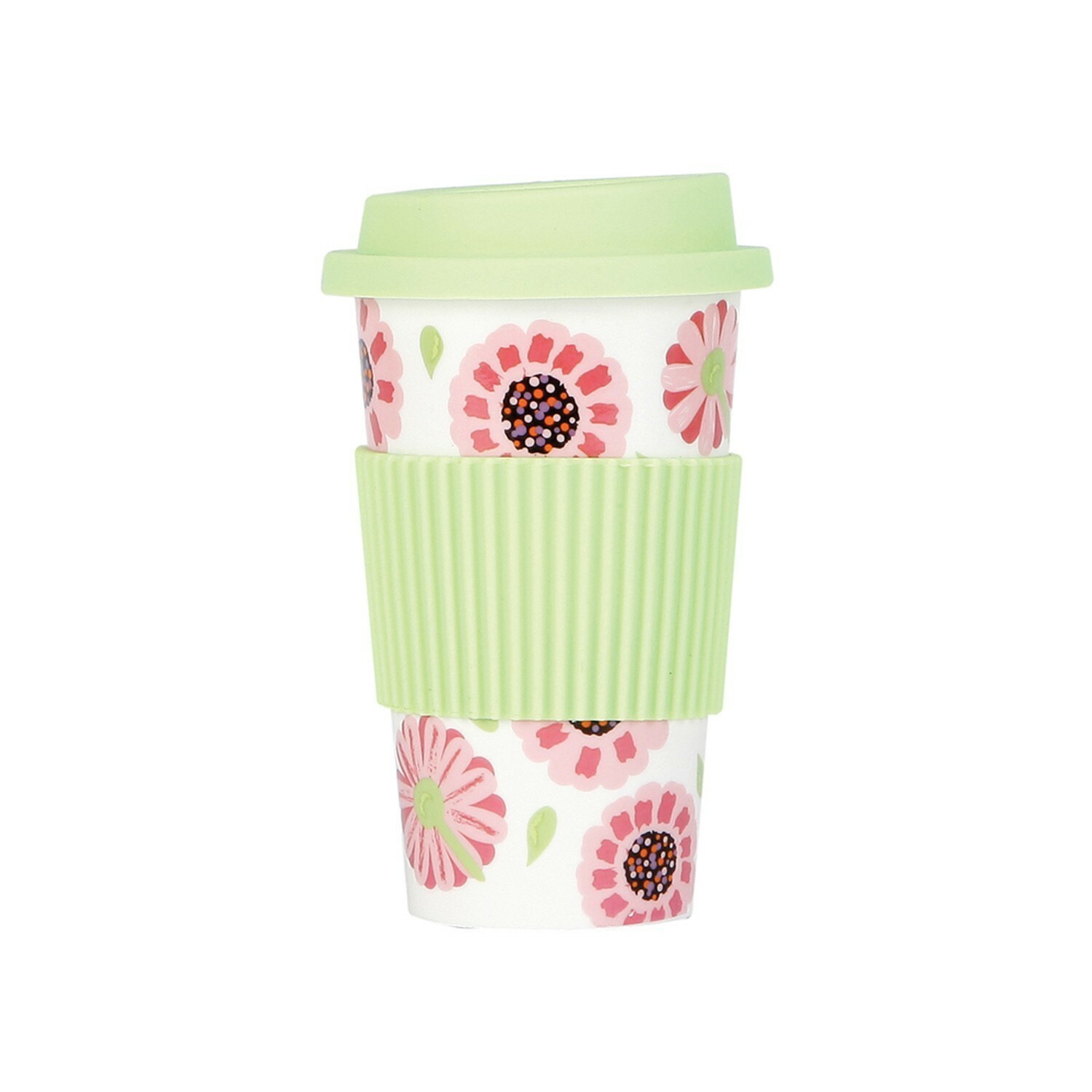 Porcelain To Go Mug - Ooops-A-Daisy