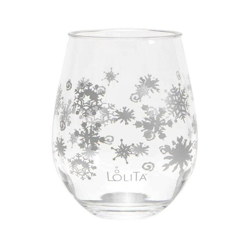 Stemless Acrylic Wine Drinkware Set - Dazzling