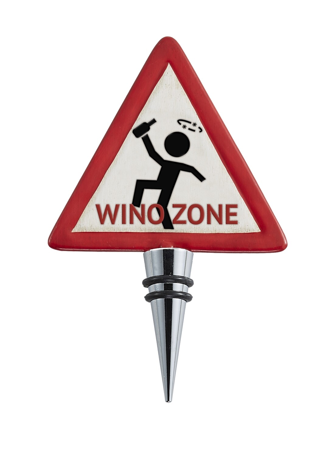 Wine Bottle Stopper - Wino Zone