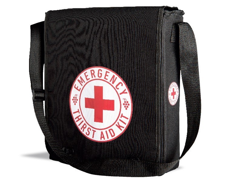 Insulated Bag - WINE-1-1 3 Bottle Messenger Bag