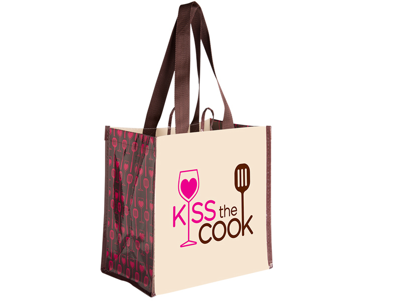 Reusable Bag - Kiss the Cook Small
