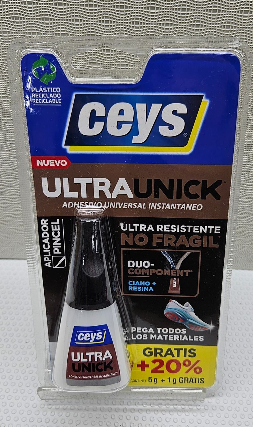 Ceys UltraUnick Gel adhesivo universal instantáneo CON PINCEL