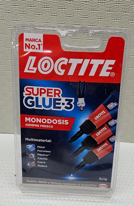 Loctite Super Glue3 monodosis 3x1g
