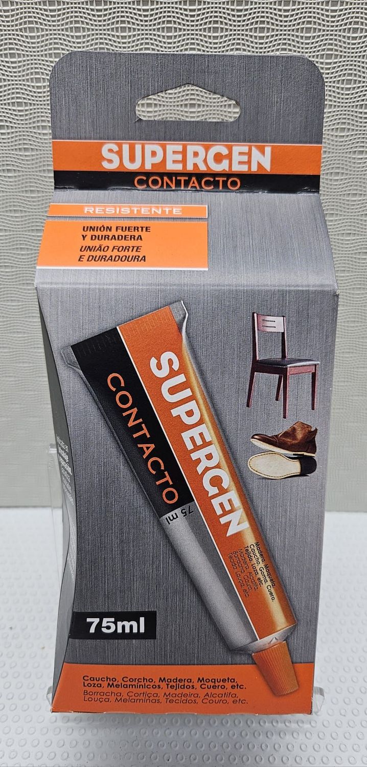 Supergen pegamento de contacto 75ml.