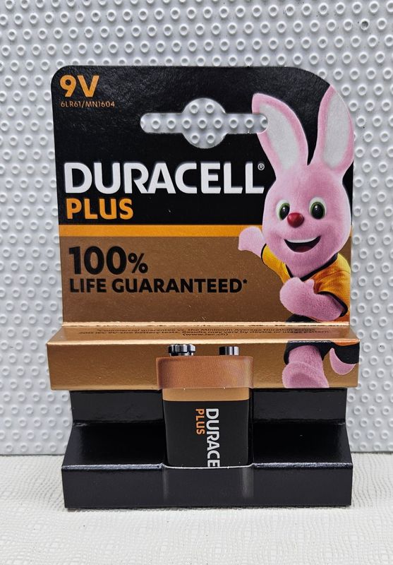Duracell 9v. 6LR61 PETACA