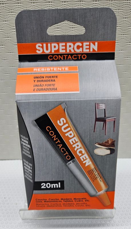 Supergen pegamento de contacto 20ml.