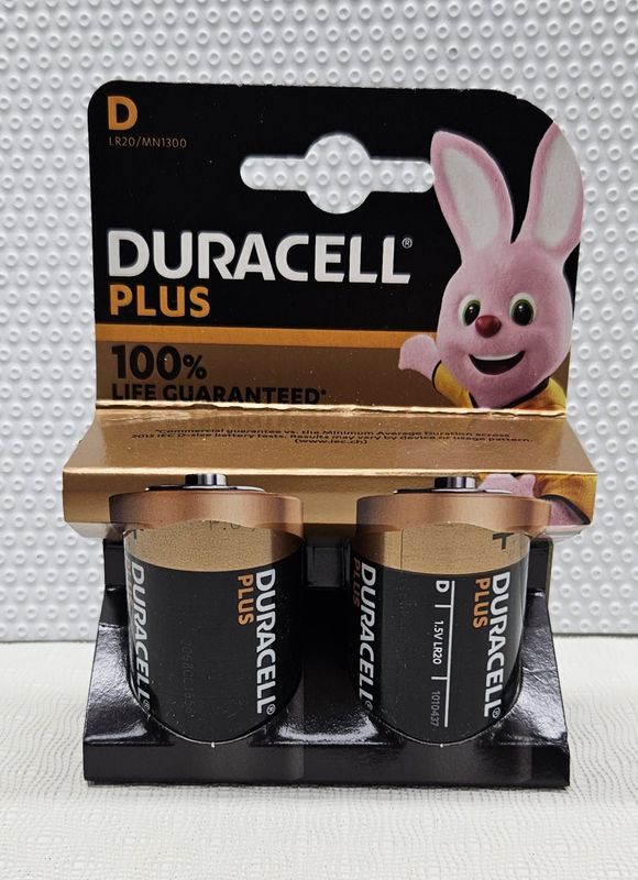 Duracell LR20 D 2 uds.
