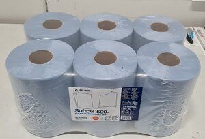 Softcel 500R. 6 rouleau x 500 feuilles