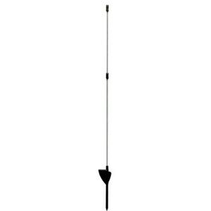 Piquet blanc laque 110cm