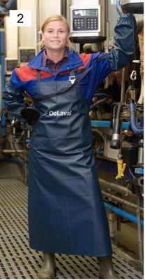 Tablier de traite PVC