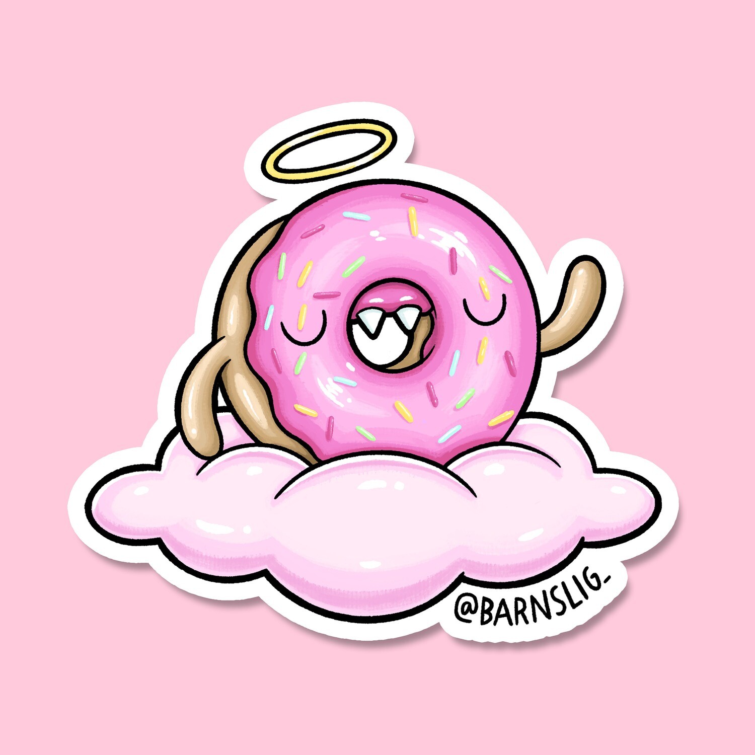 Donut Sky Sticker