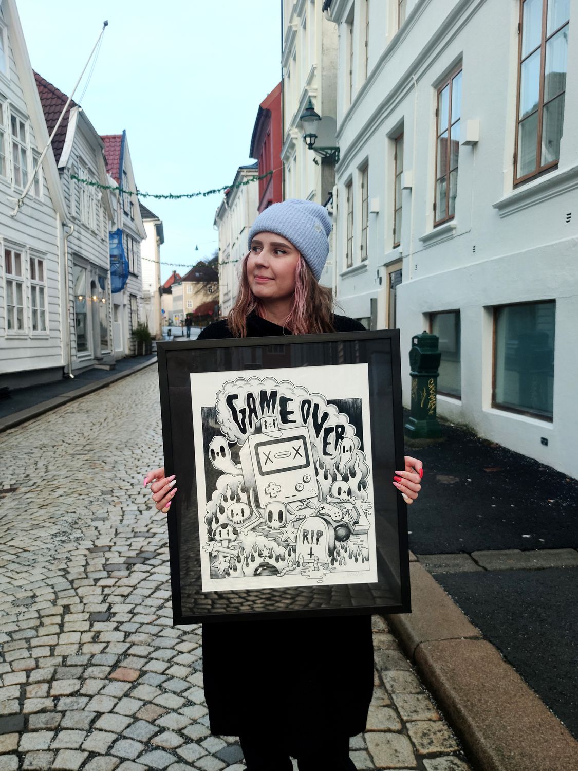 &quot;Game Over&quot; uten ramme