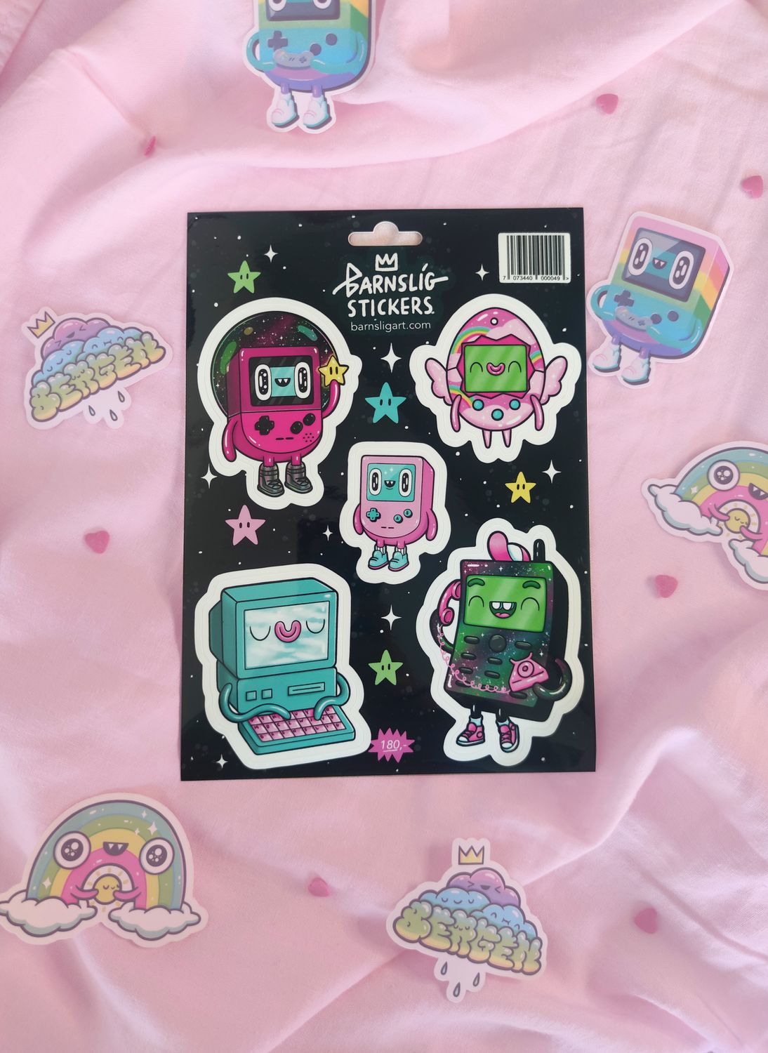 Sticker Sheet - Black