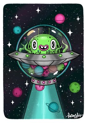 Kaptein Kosmo plakat