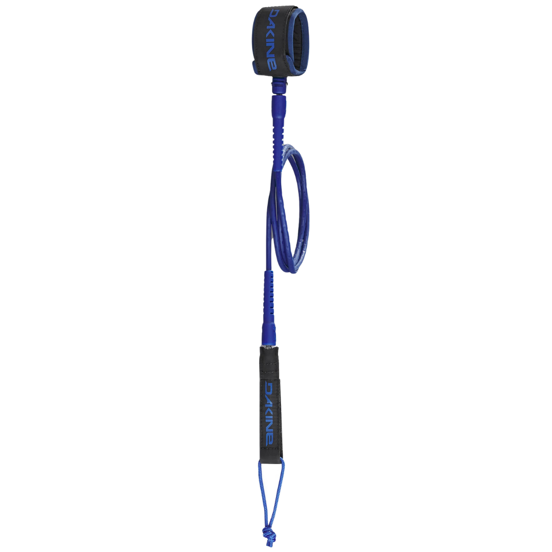 DAKINE KAINUI PLUS 7&#39; LEASH, Color: DEEPBLU, Size: 7’