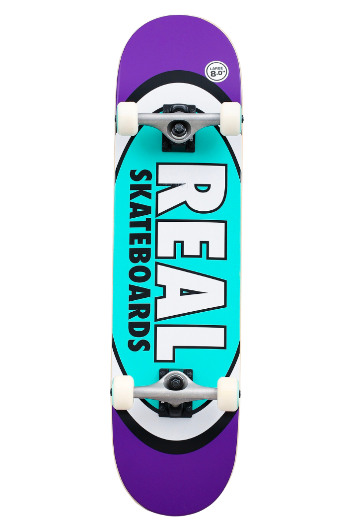 CLASSIC OVAL II COMPLETE SKATEBOARD (ASSORTED SIZES/COLOURS), Color: AST, Size: 8.06&quot;