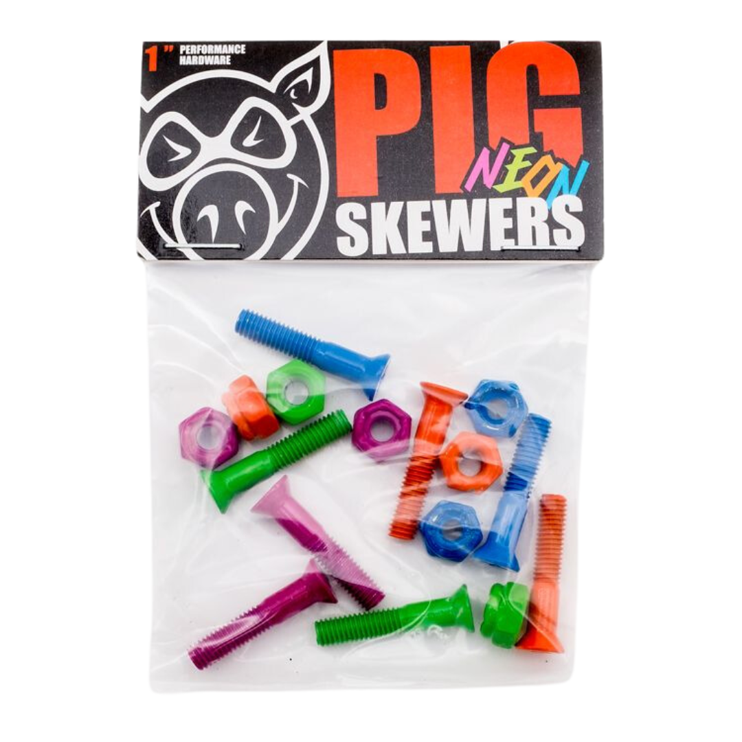 PIG 1&quot; HARDWARE (ASSORTED), Color: NEON, Size: 1&quot;