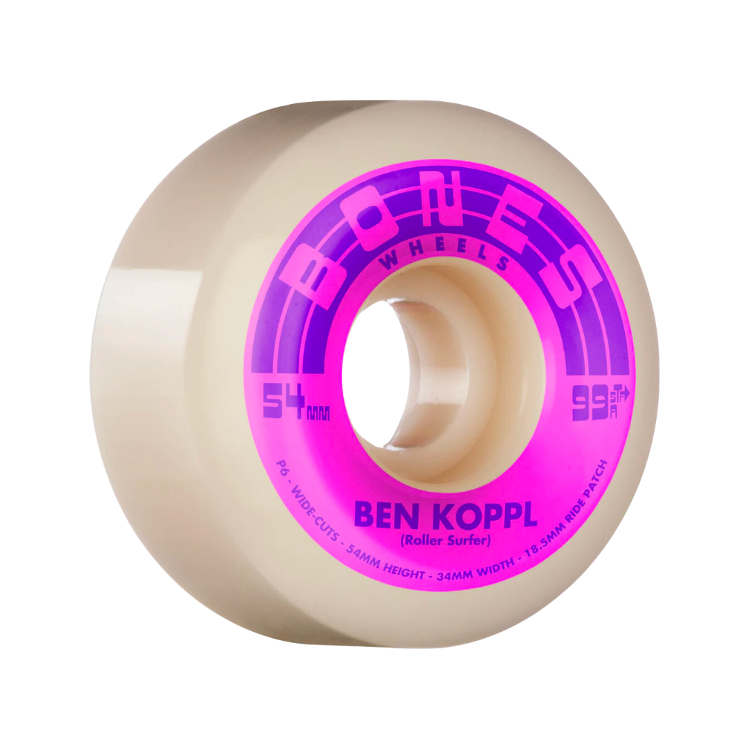 BONES KOPPL ROLLS V6 54MM / 99A