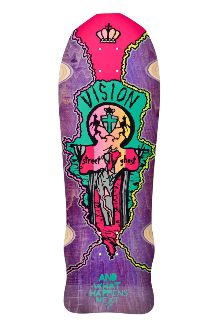 STREET OLD GHOST REISSUE 9.75&quot; DECK (PURPLE)
