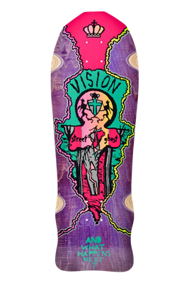 STREET OLD GHOST REISSUE 9.75&quot; DECK (PURPLE)