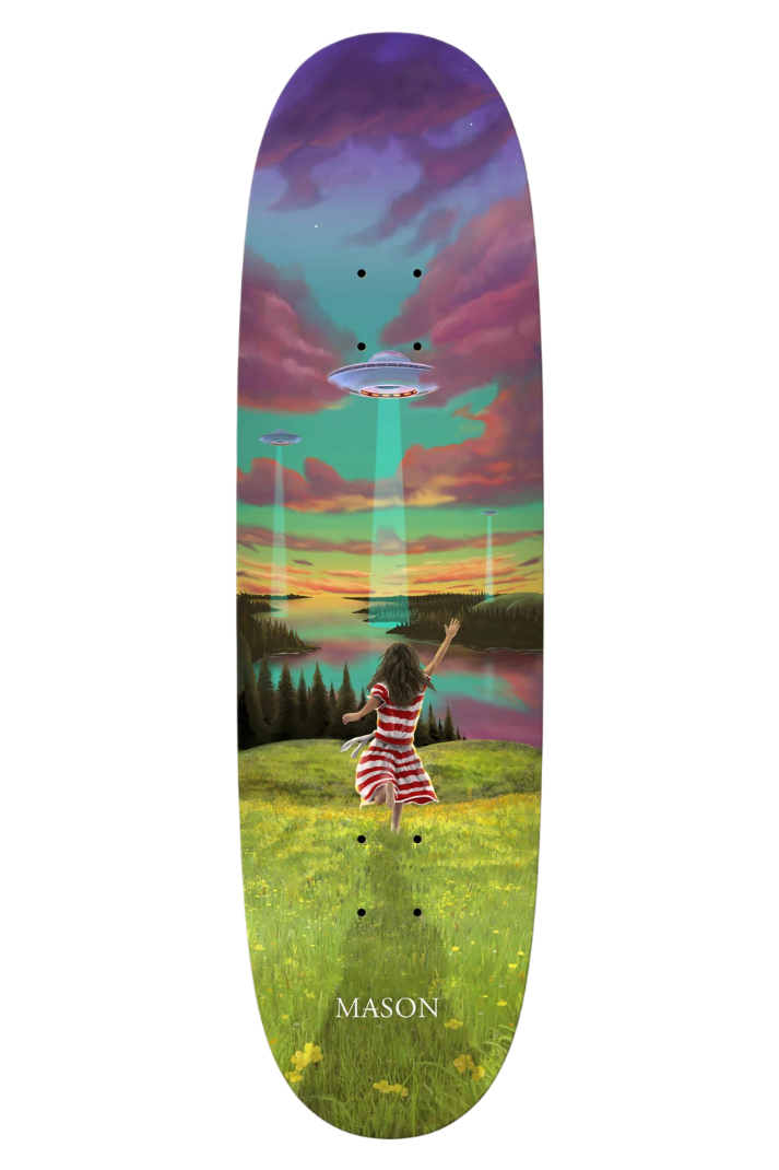 MASON VISITORS SLICK 8.75&quot; DECK