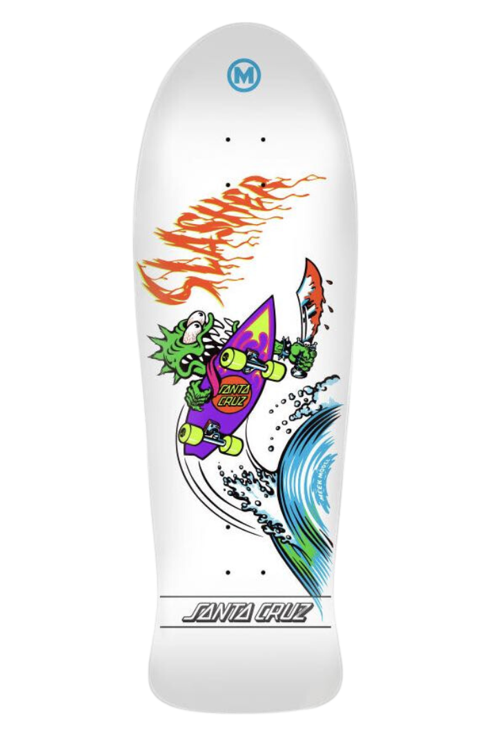 MEEK OG SLASHER REISSUE 10.1&quot; DECK (WHITE)