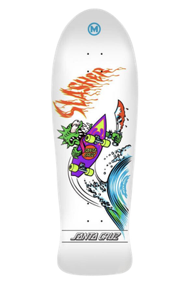MEEK OG SLASHER REISSUE 10.1&quot; DECK (WHITE)
