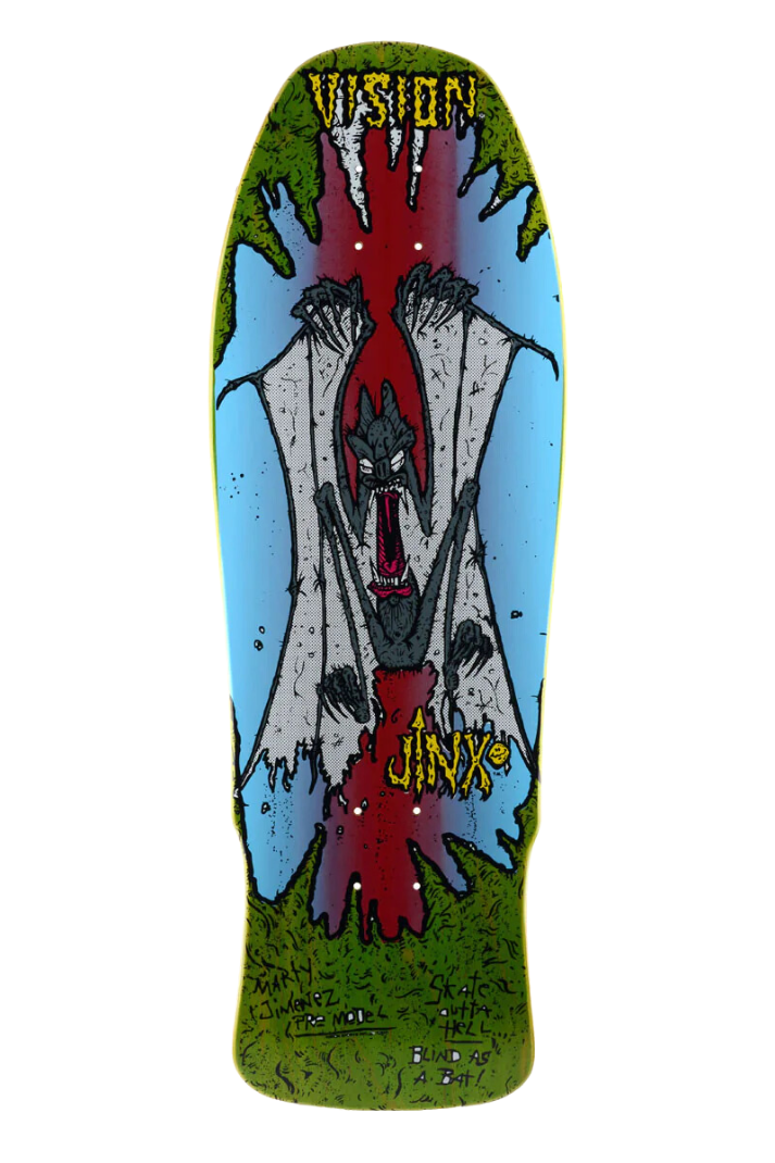 OG JINX REISSUE 9.75&quot; DECK (GREEN)