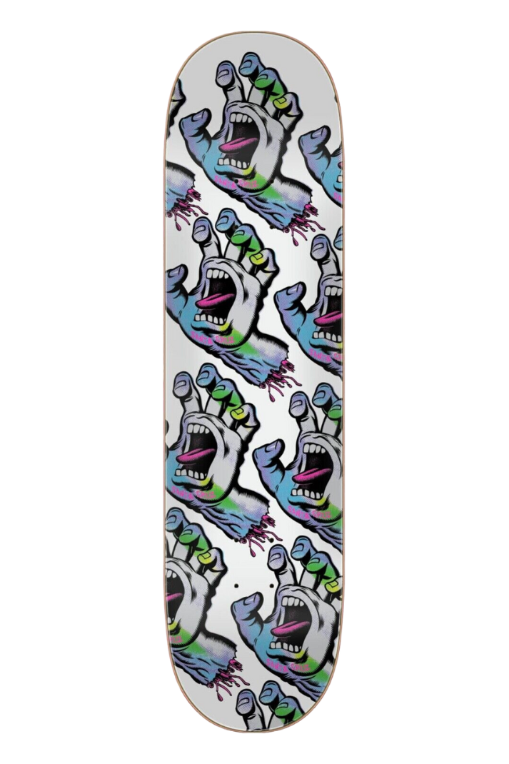 HOLO SCREAMING HAND 8&quot; DECK