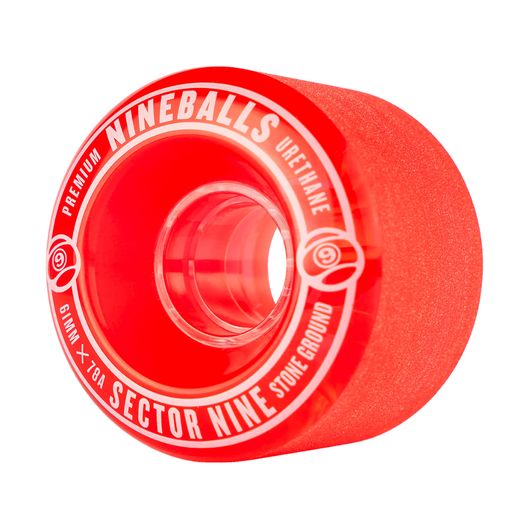 NINEBALLS WARM RED 61MM / 78A
