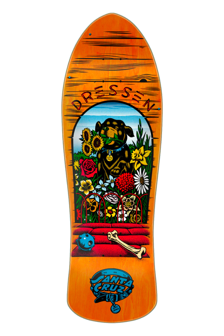 DRESSEN PUP REISSUE. 9.5&quot; DECK