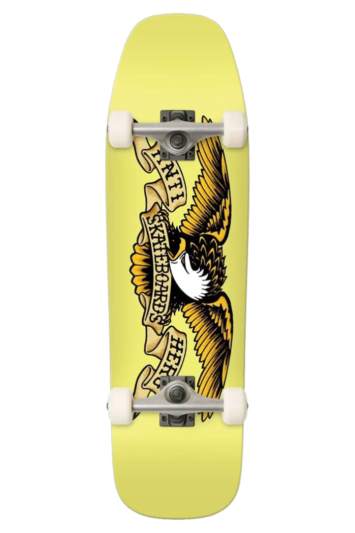 SHAPED CLASSIC EAGLE 9.3” COMPLETE SKATEBOARD