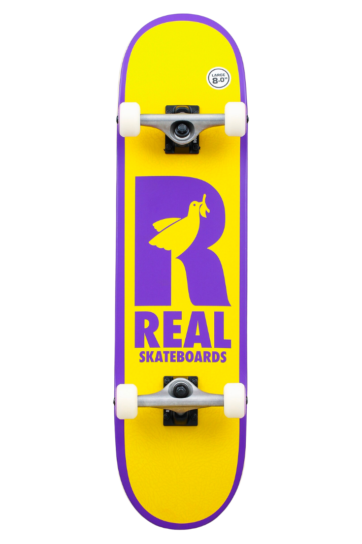 DOVES II 8.06&quot; COMPLETE SKATEBOARD