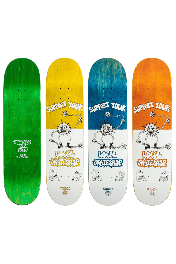 SKATE SHOP DAY 2023 GIGLIOTTI DECK (ASSORTED SIZES)