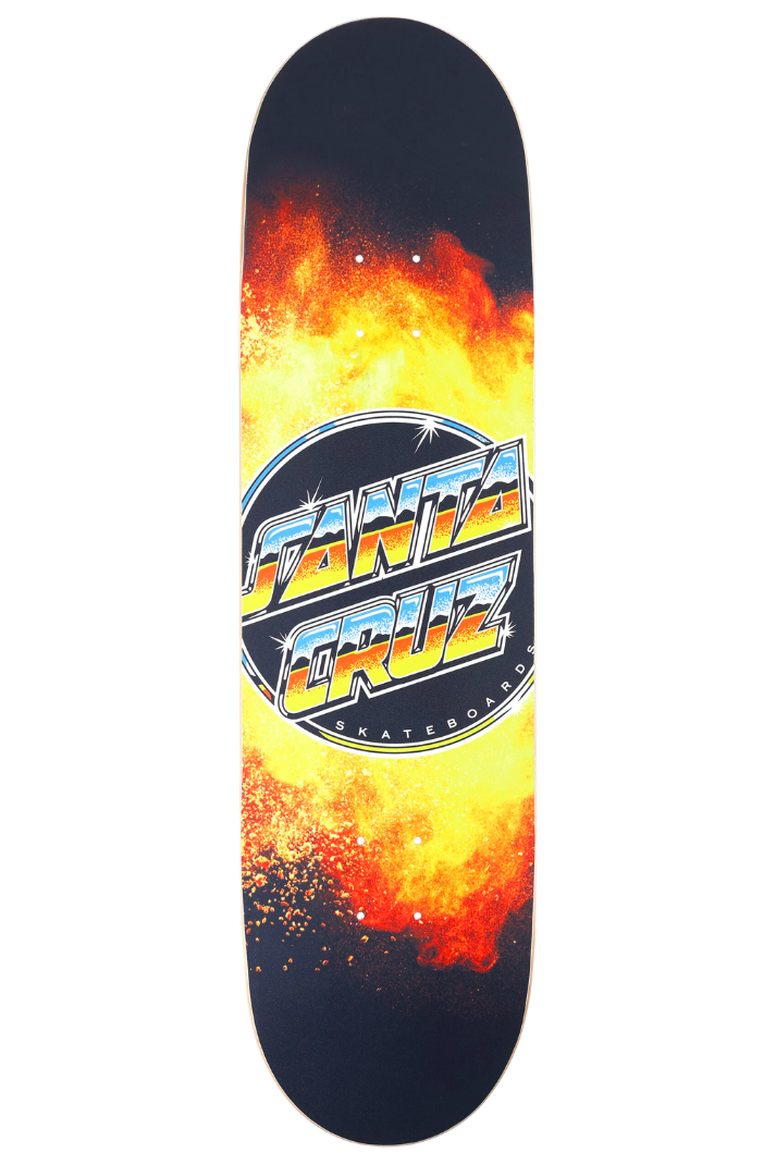 CHROME DOT FLAME EVERSLICK 8.5&quot; DECK