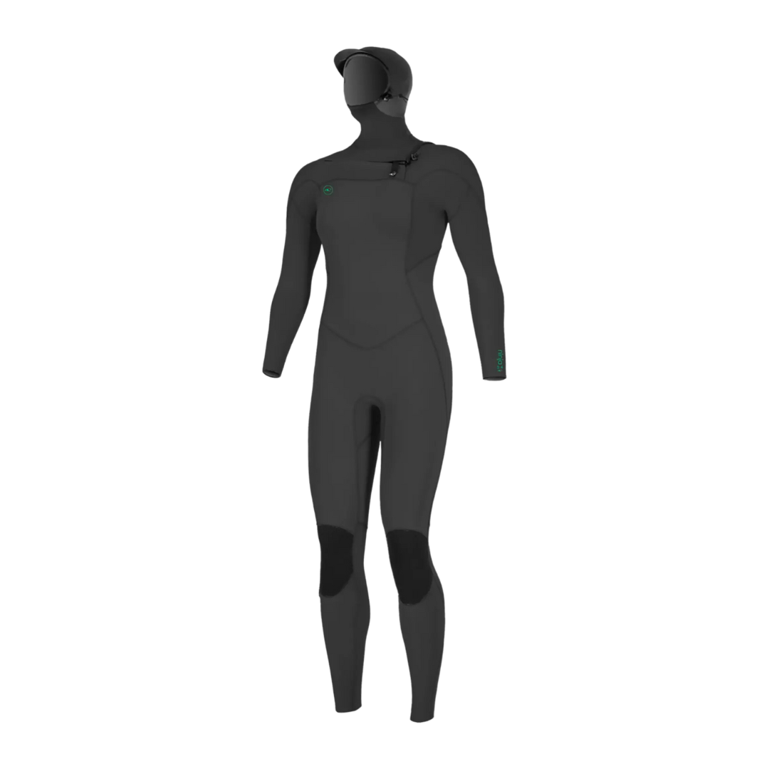 NINJA 5/4 CHEST ZIP HOODED SUIT (WOMENS)