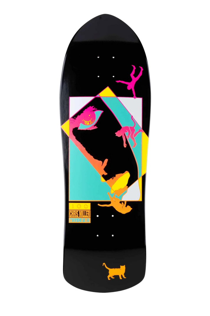 CHRIS MILLER FACES ON CROSSBONE 10&quot; DECK