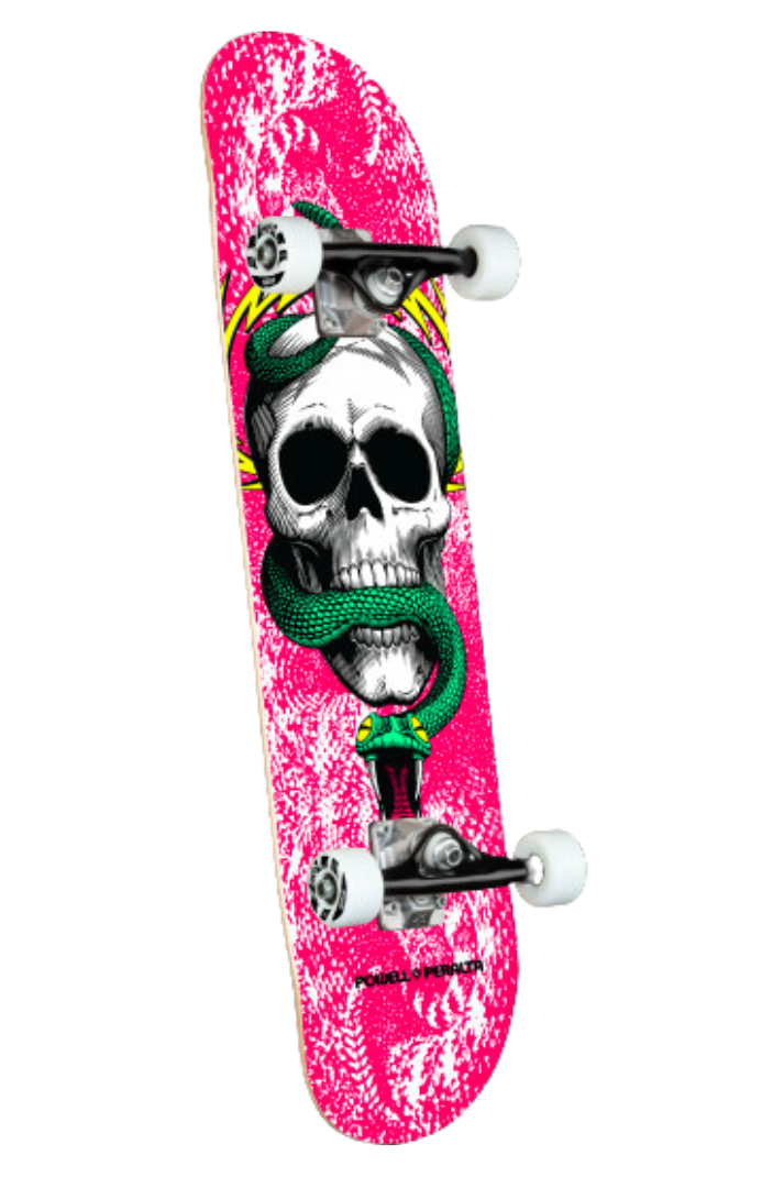 SKULL &amp; SNAKE 7.75&quot; COMPLETE SKATEBOARD