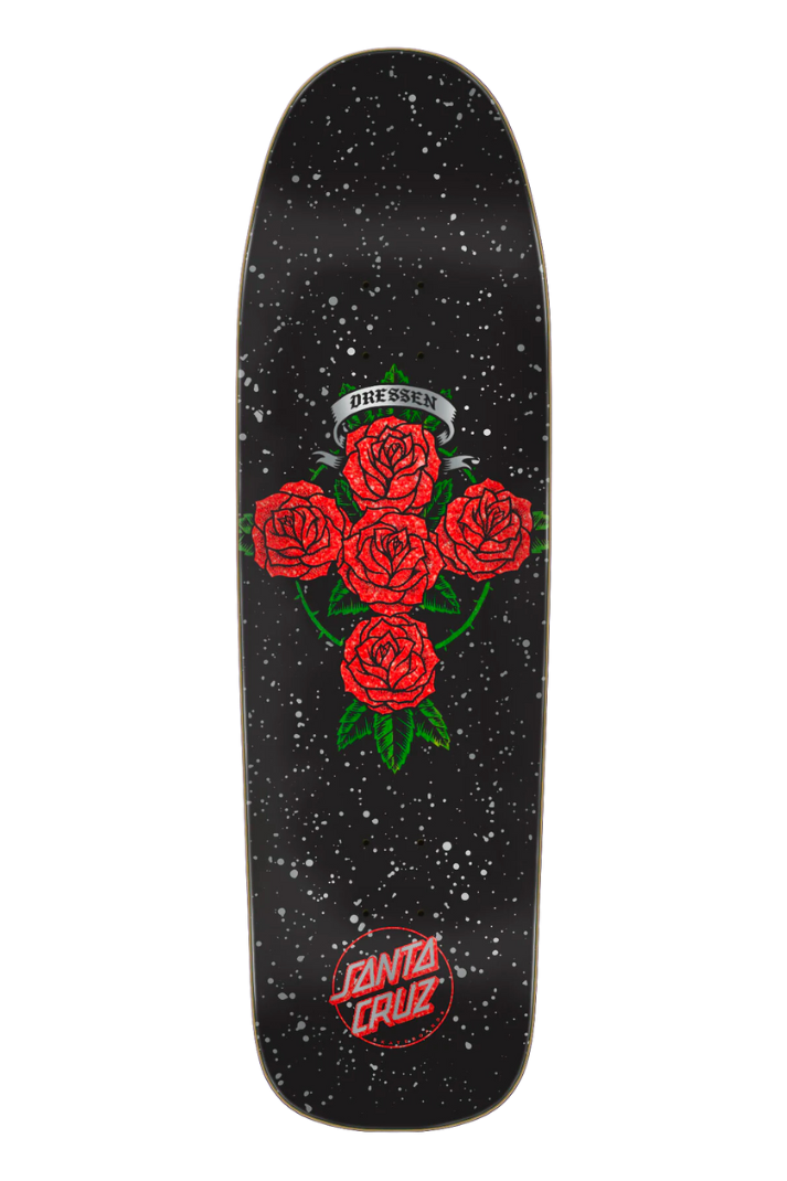 DRESSEN ROSE CROSS SHAPED 9.31&quot; DECK