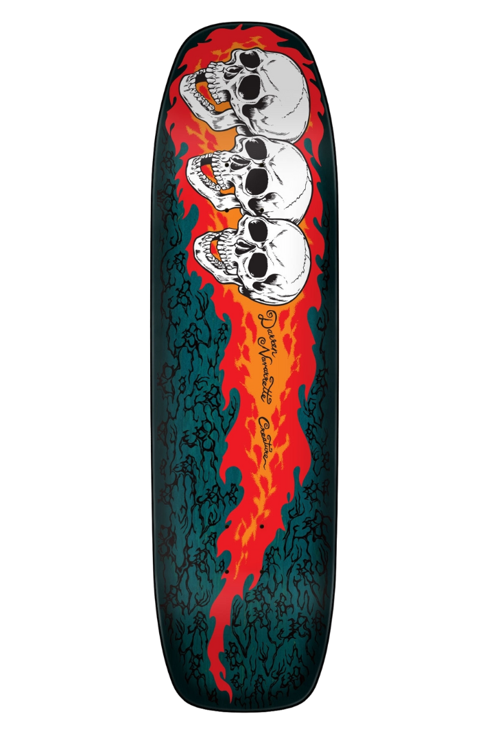 NAVARETTE 3 SKULLS 8.8&quot; DECK
