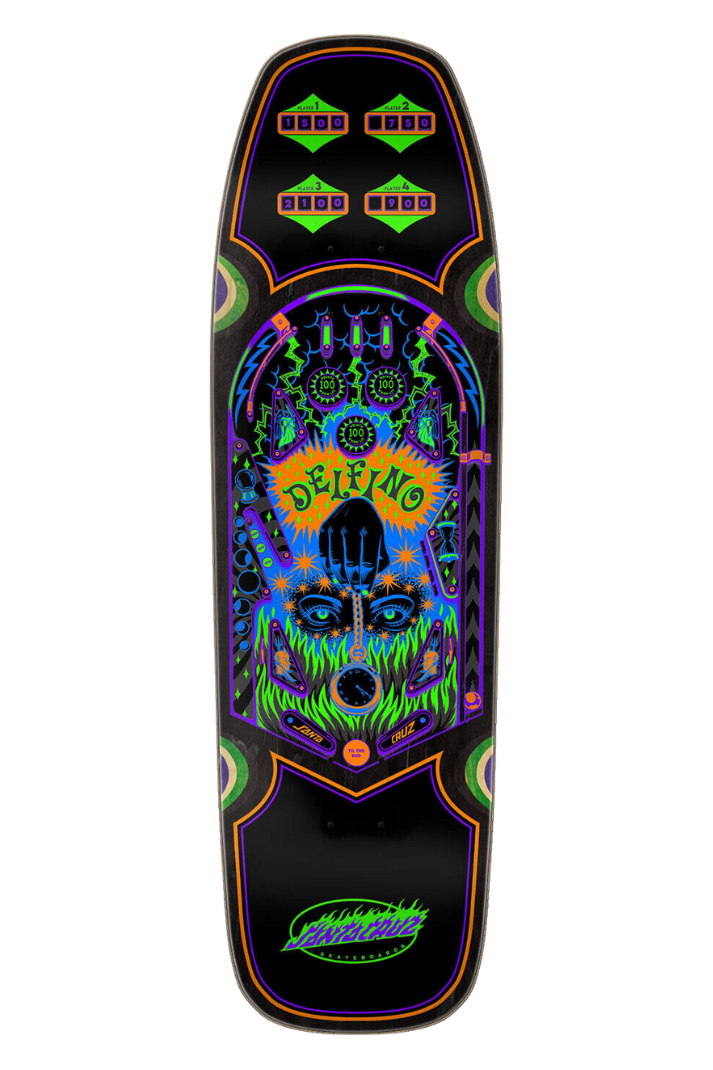 DELFINO PINBALL SHAPED 9.14&quot; DECK