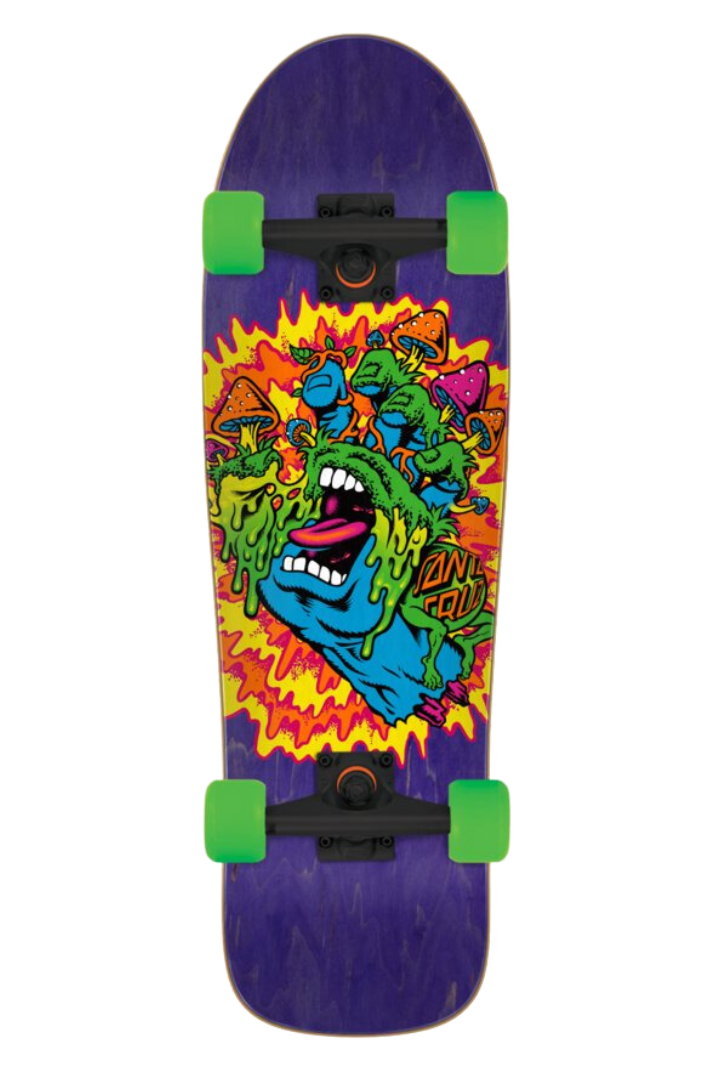 TOXIC HAND 9.7&quot; CRUISER SKATEBOARD
